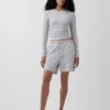 Tjocka sweatshorts i fransk frotté för vuxna
