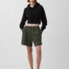 Tjocka sweatshorts i fransk frotté för vuxna