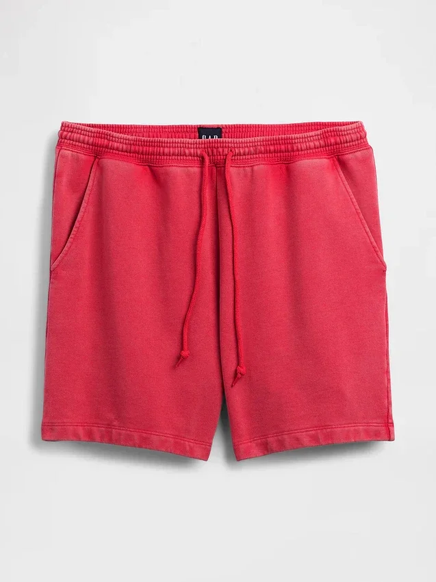 Tjocka sweatshorts i fransk frotté för vuxna