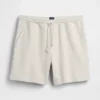 Tjocka sweatshorts i fransk frotté för vuxna
