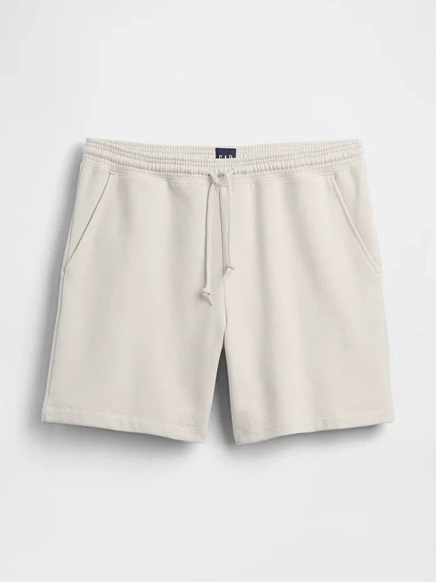 Tjocka sweatshorts i fransk frotté för vuxna