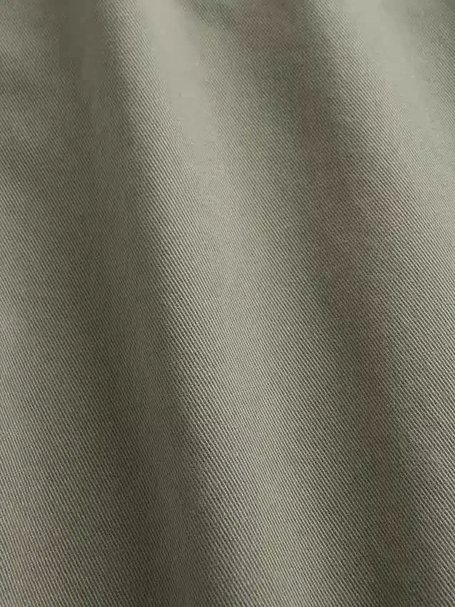 Tjocka twillbyxor i avslappnad rak passform