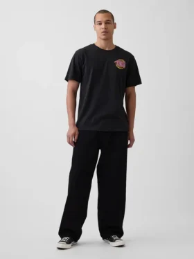 Tlc T-shirt med tryck i avslappnad passform