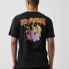 Tlc T-shirt med tryck i avslappnad passform