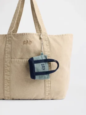 Tote bag-berlock med logotyp