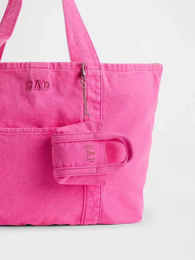 Tote bag-berlock med logotyp