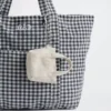 Tote bag-berlock med logotyp