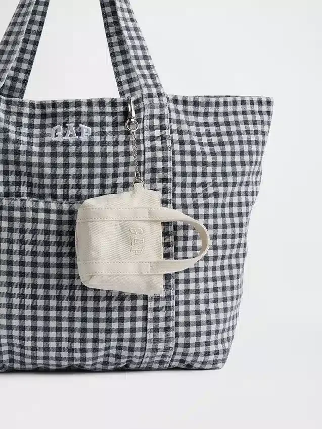 Tote bag-berlock med logotyp