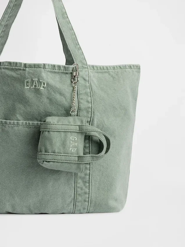 Tote bag-berlock med logotyp