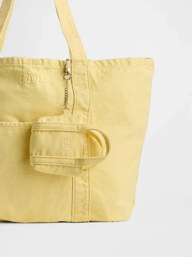 Tote bag-berlock med logotyp