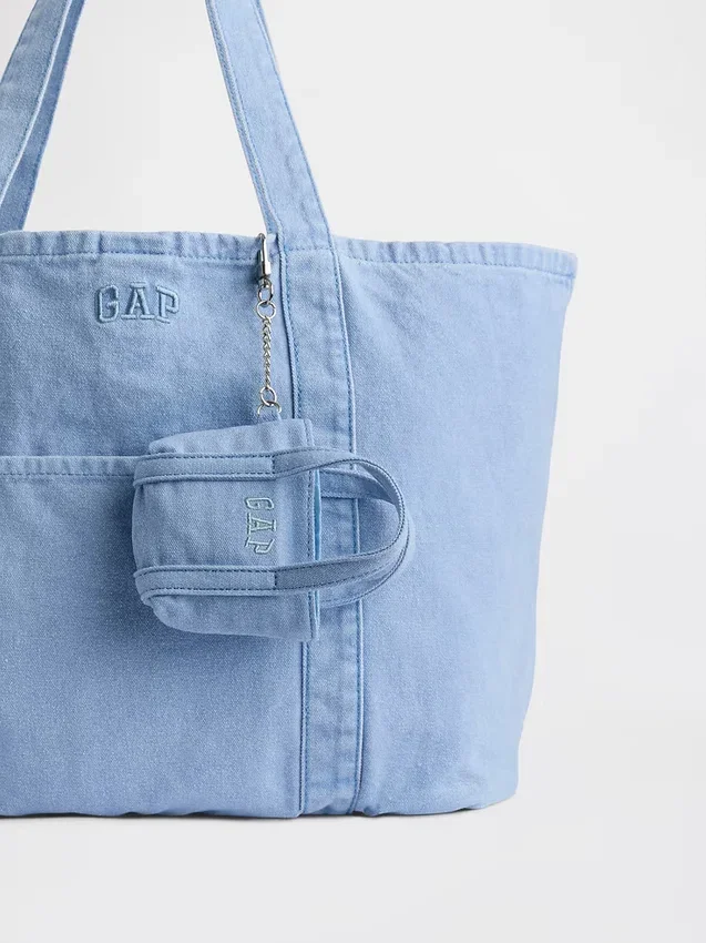Tote bag-berlock med logotyp