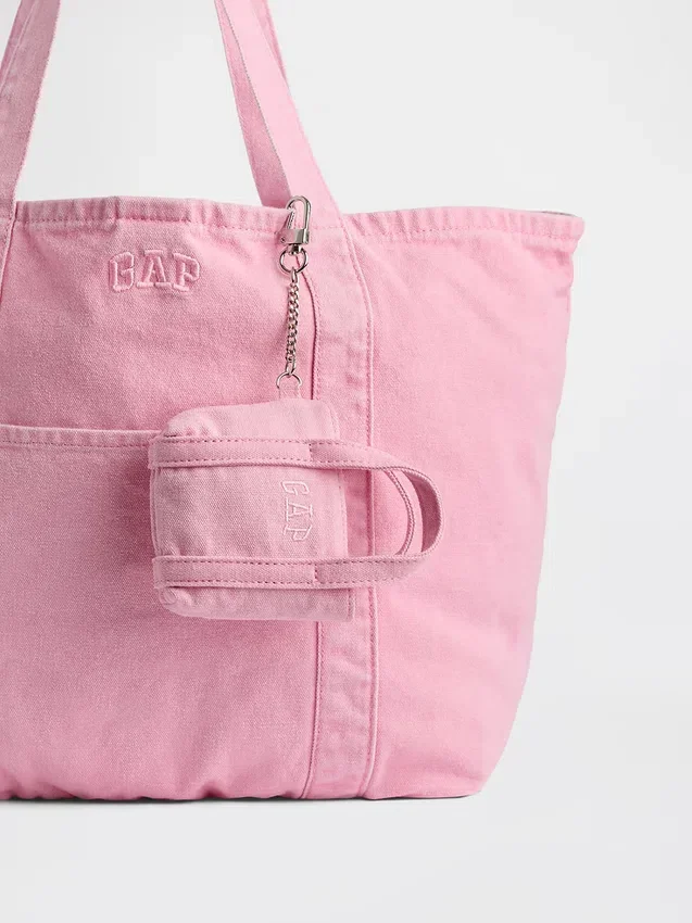 Tote bag-berlock med logotyp