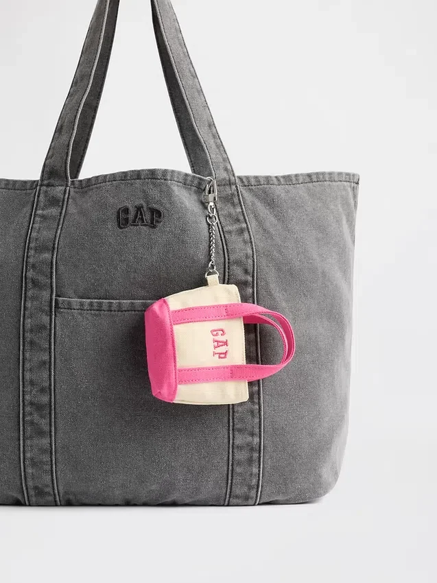 Tote bag-berlock med logotyp