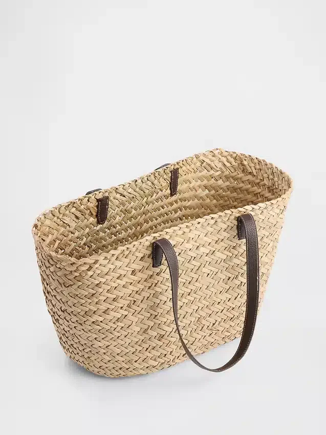 Tote-väska i strå