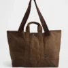 Tote-väska i vaxad canvas