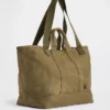 Tote-väska i vaxad canvas