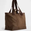 Tote-väska i vaxad canvas
