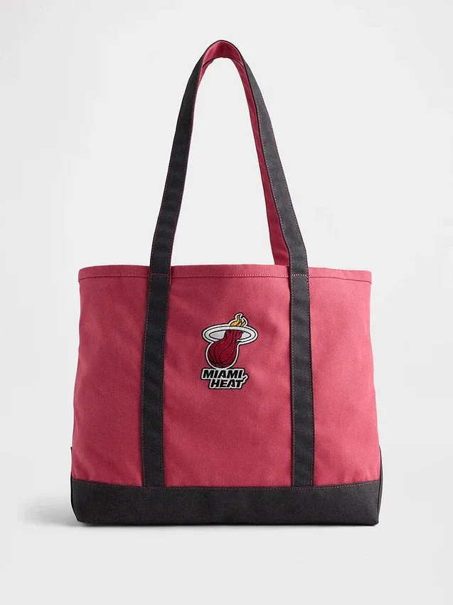 Tote-väska med NBA Miami Heat-logotyp