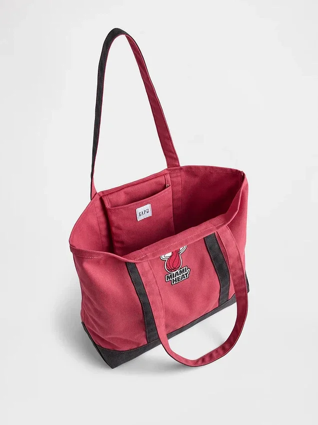 Tote-väska med NBA Miami Heat-logotyp