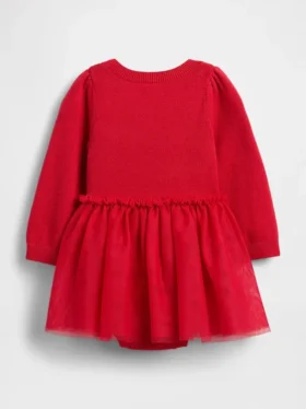 Tröja i tulle för spädbarn som bodysuit