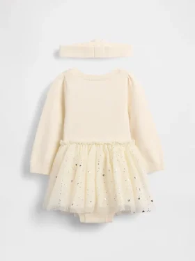 Tröja i tulle för spädbarn som bodysuit