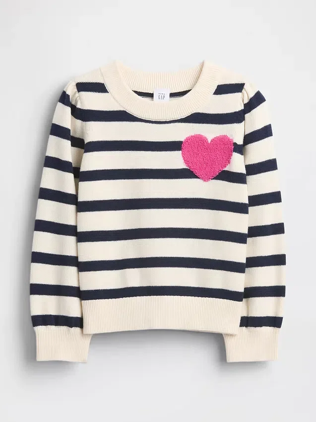 Tröja med rund hals för Baby & Småbarn