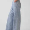 Tryckta, baggy joggingbyxor i Jeanslook