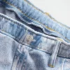 Tryckta, baggy joggingbyxor i Jeanslook