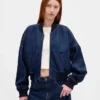 Ultramjuk bomberjacka i denim