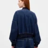 Ultramjuk bomberjacka i denim