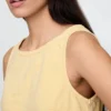 Ultramjuk denim-linne-top