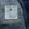 Ultramjuk denimjacka med huva för spädbarn