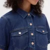 Ultramjuk miniklänning i denim