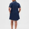 Ultramjuk miniklänning i denim