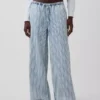 Ultramjuka, avslappnade baggy-Jeans med medelhög midja