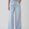 Ultramjuka, avslappnade baggy-Jeans med medelhög midja