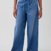 Ultramjuka, avslappnade baggy-Jeans med medelhög midja