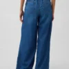 Ultramjuka, avslappnade baggy-Jeans med medelhög midja
