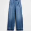 Ultramjuka, avslappnade baggy-Jeans med medelhög midja