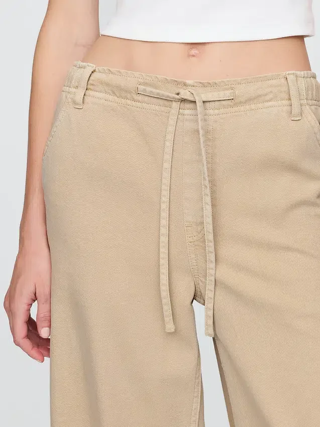 Ultramjuka, avslappnade baggy-Jeans med medelhög midja