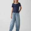Ultramjuka, avslappnade och avsmalnande Jeans för barn