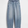 Ultramjuka, avslappnade och avsmalnande Jeans för barn