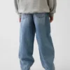 Ultramjuka, avslappnade och avsmalnande Jeans för barn