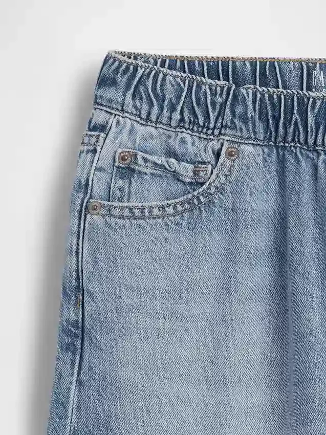 Ultramjuka, avslappnade och avsmalnande Jeans för barn
