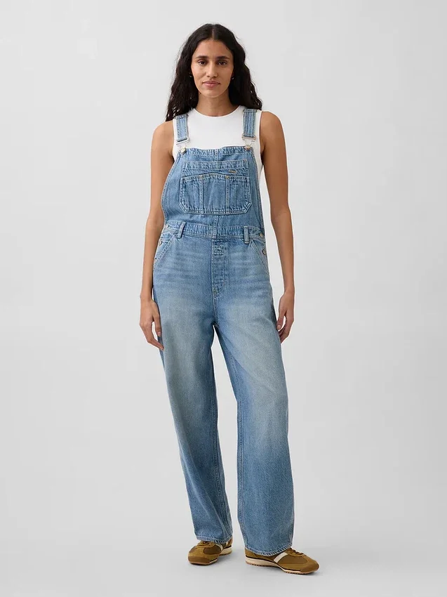 Ultramjuka, avslappnade overaller i denim