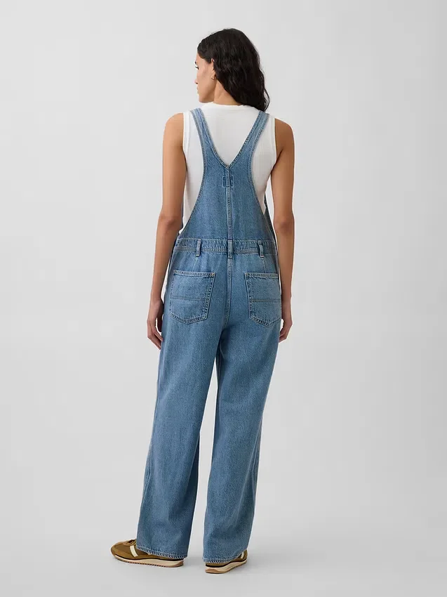 Ultramjuka, avslappnade overaller i denim