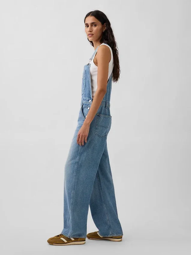 Ultramjuka, avslappnade overaller i denim