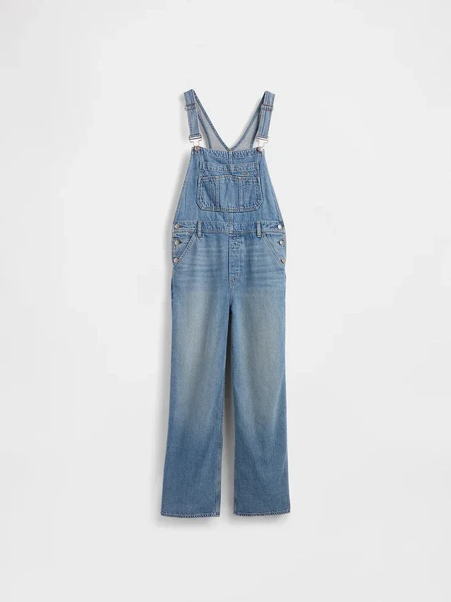 Ultramjuka, avslappnade overaller i denim