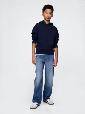 Ultramjuka, baggy jeans för barn
