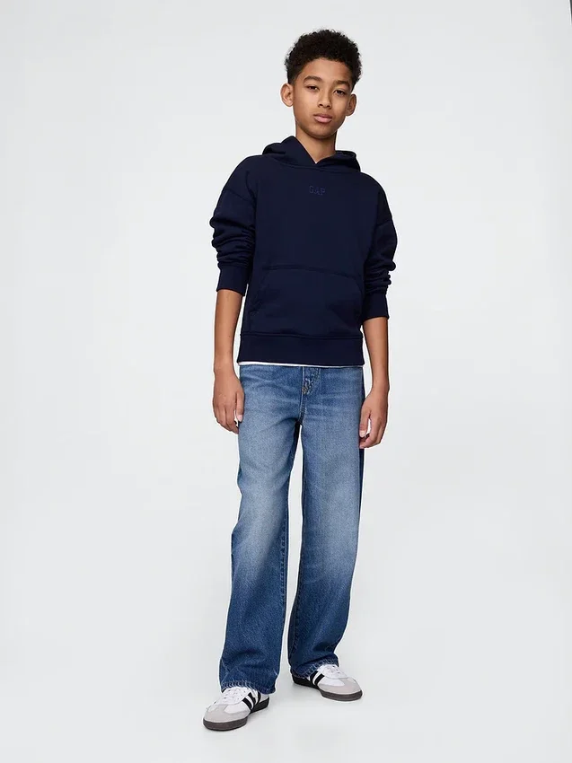 Ultramjuka, baggy jeans för barn